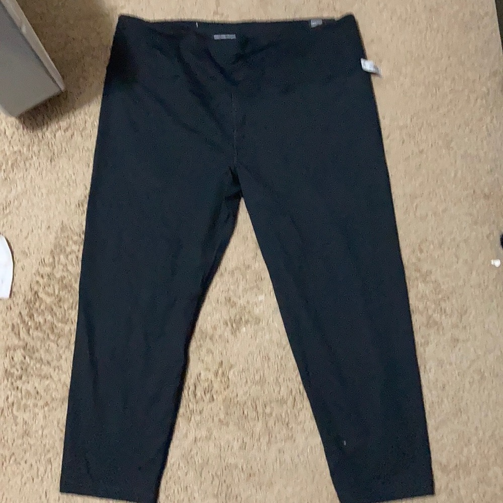 Black workout leggings